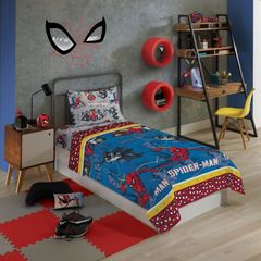 Jogo de Cama Infantil Lepper 02 Peças Homem Aranha