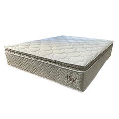 Colchão Queen Zeflex 158X198X35 Maré Luxo EPS Com Eurotop Bege