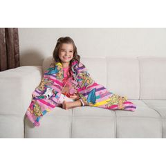 Manta Infantil Lepper Barbie Rosa