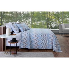 Jogo de Cama Casal Corttex 04 Peças Attuale 100% Algodão 150 Fios
