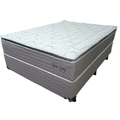 Conjunto Box Bom Sono 138X188X 72 Eurosono(cinza)