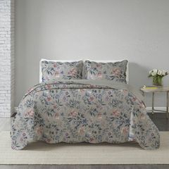Kit Colcha Corttex King 3 Peças Paris Estampado