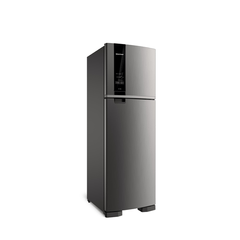 Refrigerador Brastemp Domest BRM54JKBNA Frost Free 2 Portas 400 Litros Inox 220v