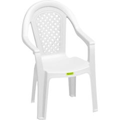 Poltrona TopPlast Isabela Com Braço Branca