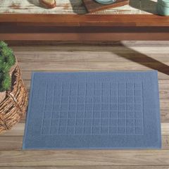 Toalha para Piso Dohler Royal Azul Médio 45cm x 70cm