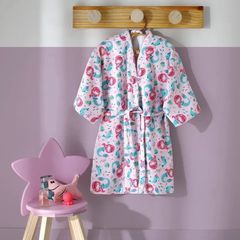 Roupão Infantil Dohler Felpudo Mini Mermaid M