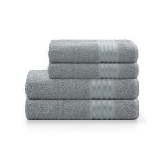 Toalha de Banho Camesa Decor 62 cm x 120 cm Cinza
