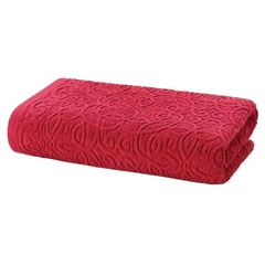 Toalha de Banho Dohler Jacquard Provença Vermelho 70cm x 140cm FJ-7948