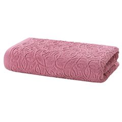 Toalha de Banho Dohler Jacquard Provença Rosa Antigo 70cm x 140cm
