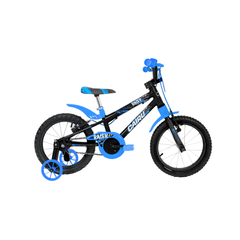 Bicicleta Cairu Bike Aro 16 Infantil Masc. C-16 MTB Reb.Preto-Azul