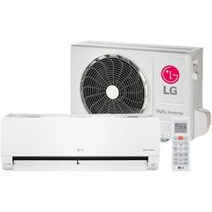 Ar Condicionado Split Dual Inverter Compact LG 9.000 BTUs Branca 220v