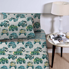 Jogo de Cama Infantil Corttex 03 Peças Studio Mix 180 Fios Estampado