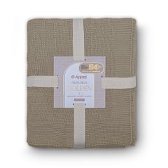 Manta P/Sofá Appel Tricot Golden 160x220 Amêndoa