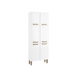 Paneleiro de Aço Bertolini Bella Duplo 6 Portas Branco