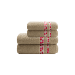 Toalha de Banho Urbe Camesa 70cm x 130cm Bege