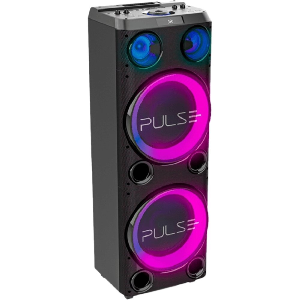 Caixa Amplificada Pulse Torre Double 12 Pol. 2300W Bt Sp508
