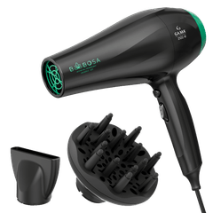 Secador de Cabelo GAMA Italy Babosa Ceramic Ion  2.100W De Potência Motor A.C