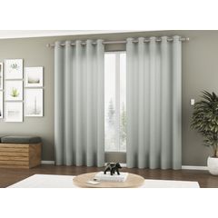 Cortina Adomes Voil 260X300 Amália Linho
