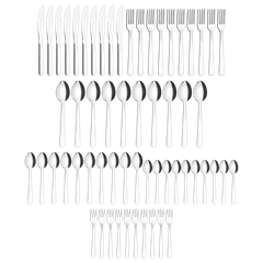 Faqueiro Tramontina 60 Peças Malibu em Aço Inox