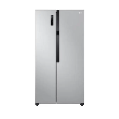 Refrigerador LG GC-B187PQAM.AHSGSBS Frost Free Side By Side 509 Litros 2 Portas Prata 220v