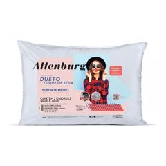 Travesseiro Altenburg Dueto Toque de Seda 50x70cm Branco