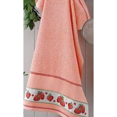 Pano de Copa Dohler Pic Nic 45cmx70cm Morangos