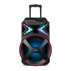 Caixa Amplificada Mondial CM-400 Bluetooth USB 400W RMS Preta 220V