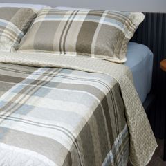 Kit de Colcha Appel Matelassê 02 Peças Solteiro Lincon