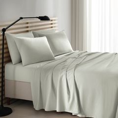 Jogo de Cama Dohler King 04 Peças Priori 100% Algodão Verde Claro