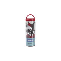 Faqueiro Brinox 24 Peças Riviera Vermelho Bold