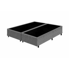 Base Box Casal Eurosono Queen 158X198X43 Romance Cinza