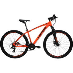 Bicicleta Cairu Bike Aro 29  Lotus Nitro Quadro em Aluminio Quadro 17,5'' Laranja/Preto 21 Velocidades Shimano traseiro
