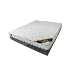 Colchão Queen Eurosono 158X198X33 Romance Molas Ensacadas Plus Suede Cinza