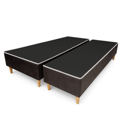 Base Box Queen Zeflex 158x198x43 ZBlack Preto
