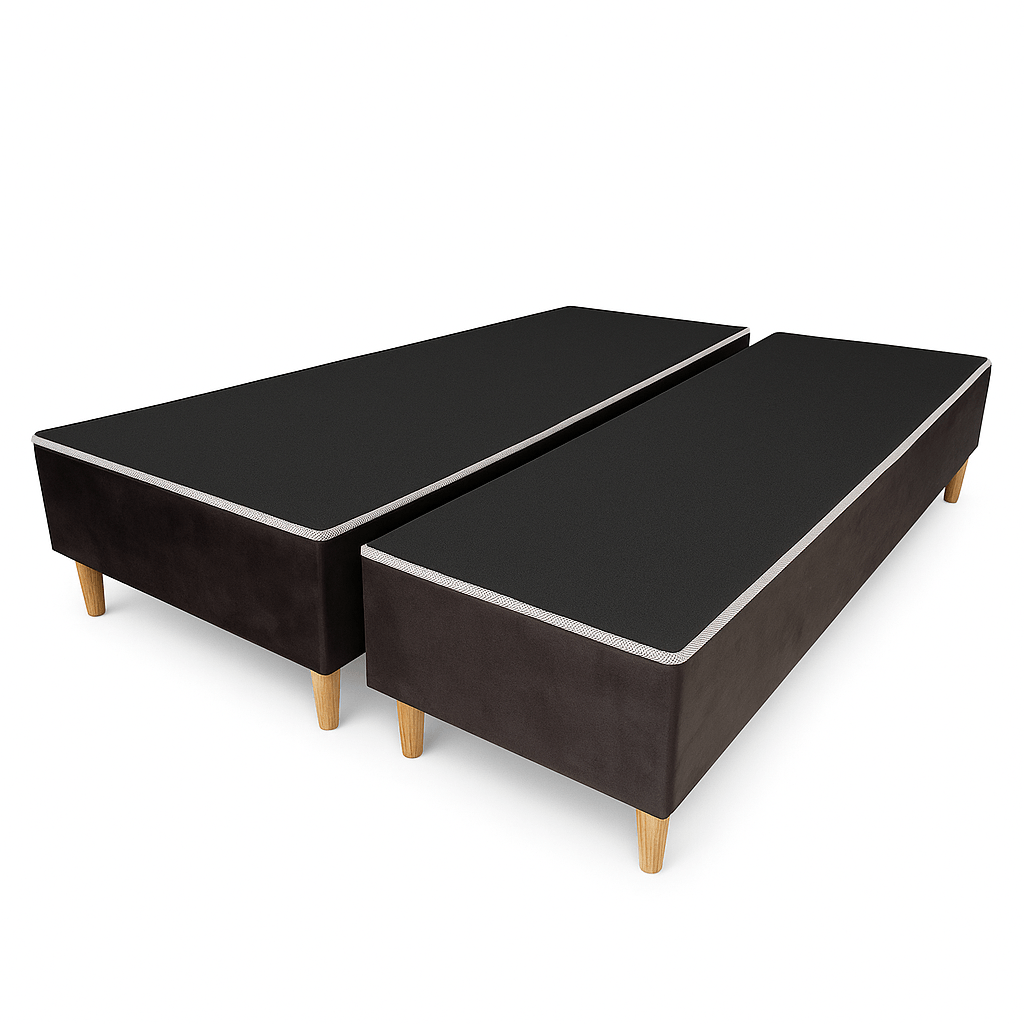 Base Box Queen Zeflex 158x198x43 ZBlack Preto