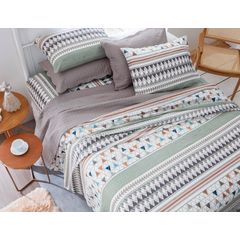 Jogo de Cama Queen Corttex 150 Fios Microfibra Color Art 04 Peças