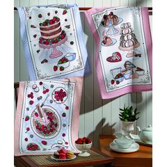 Pano de Copa Dohler Prata 45cmx65cm Doçura