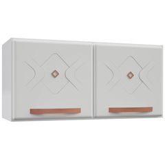 Armário de Aço Telasul Mirage New Duplo Branco