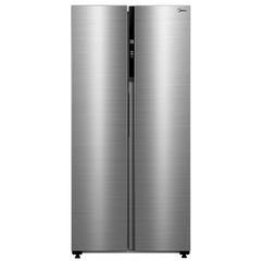 Refrigerador Midea MDRS598FGA042 2 Portas Side By Side 442 Litros Inox 220v