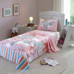 Jogo de Cama Infantil Dohler 03 Peças Priori Fantasia 02