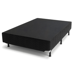 Base Box Casal Ortolar Orto Percal 138x188x43 Black