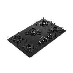 Fogão Cooktop Consul CD075BEUNA 5 Bocas Preto Bivolt