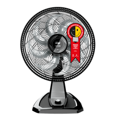 Ventilador de Mesa Wap Flow Turbo Eco Mesa e Parede 8 Pás 50cm 180W 220V