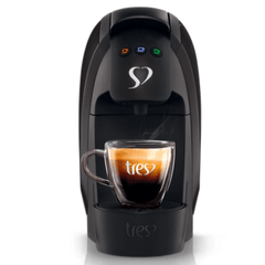 Cafeteira Espresso Luna Tres  Automática  TRES 3 Corações,Preta,220V
