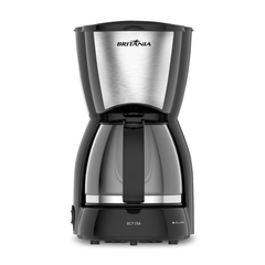 Cafeteira Elétrica Britânia BCF19A 18 Cafezinhos Jarra de Vidro 550W 220V