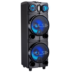 Caixa Amplificada Pulse Storm 1500W RMS Torre, Bluetooth, Rádio FM, SP514