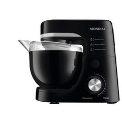 Batedeira Planetária Mondial, BP-03-B Cor Preto, Potência 700W, 220V