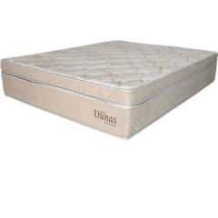 Colchão King Zeflex 193X203X35 Dunas Com Eurotop Bege