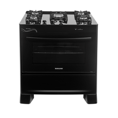 Fogão 5 bocas FGVNG510PT Neo Glass Preto Suggar