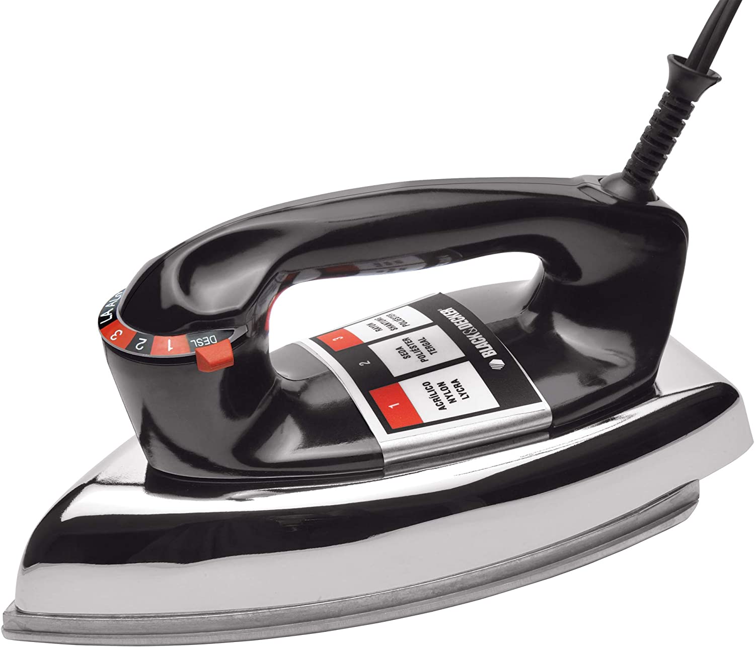 Ferro de Passar Black + Decker VFA1110XM6 Seco Metálico Preto 220V